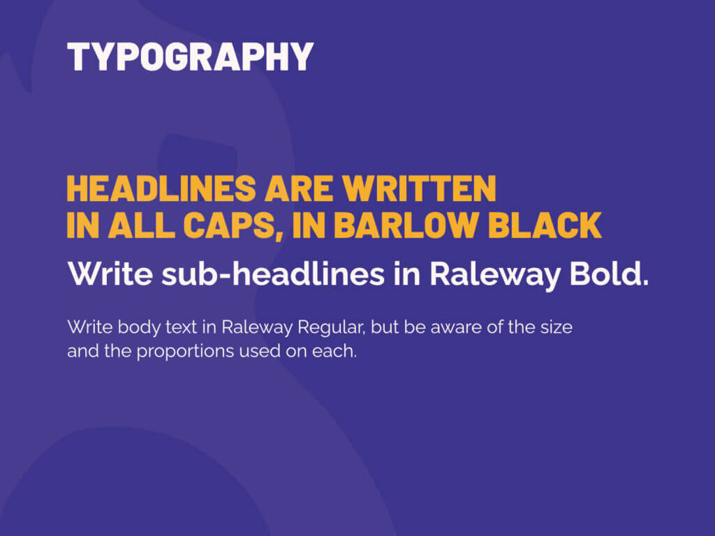Bytes & Batches - Typography rules for a software development & mobile games company